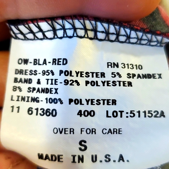 I.N. San Francisco cute multicolor sleeveless polyester dress - Picture 3 of 7